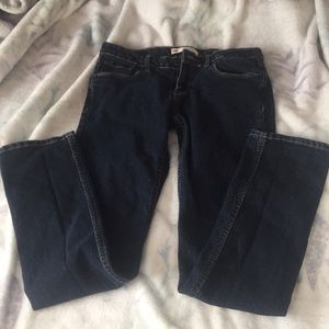 Levi low rise pants